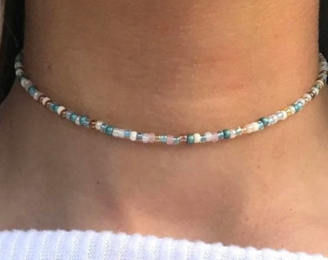 Beaded Choker Necklaces