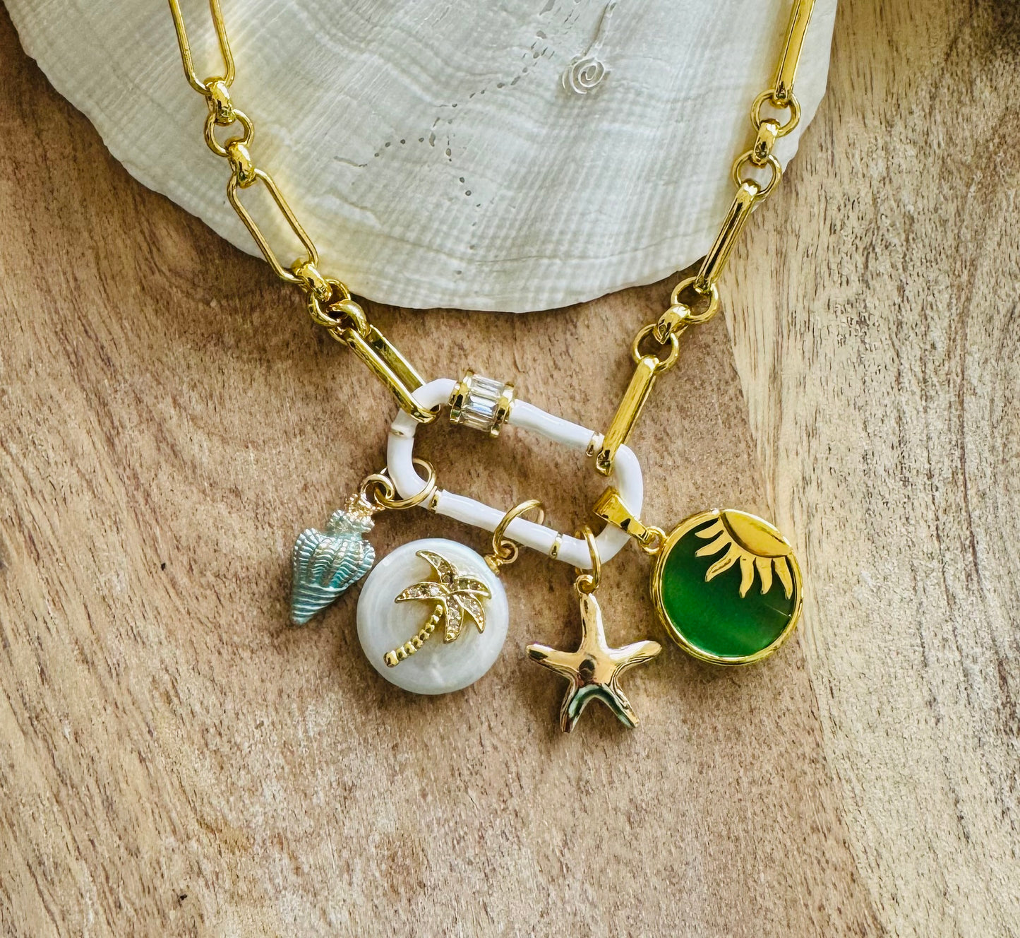 Charm Necklace Beach Summer